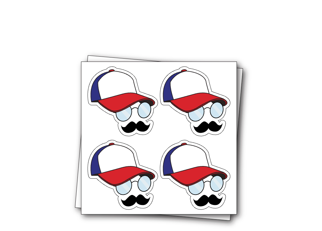 Kiss Cut Stickers (Sticker Sheet)